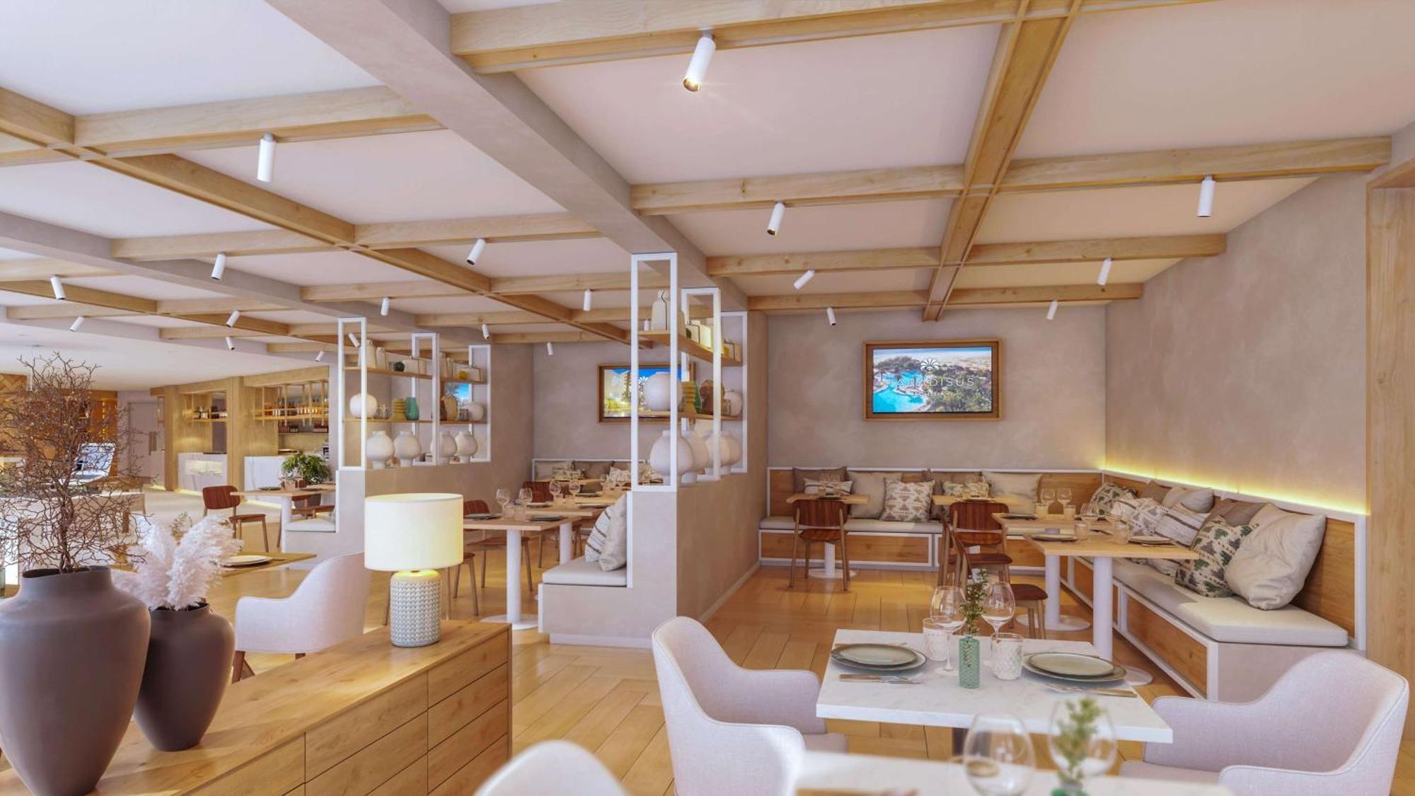 فندق ميليا فويرتي فنتورا كوستا كالما المظهر الخارجي الصورة The interior of the restaurant
