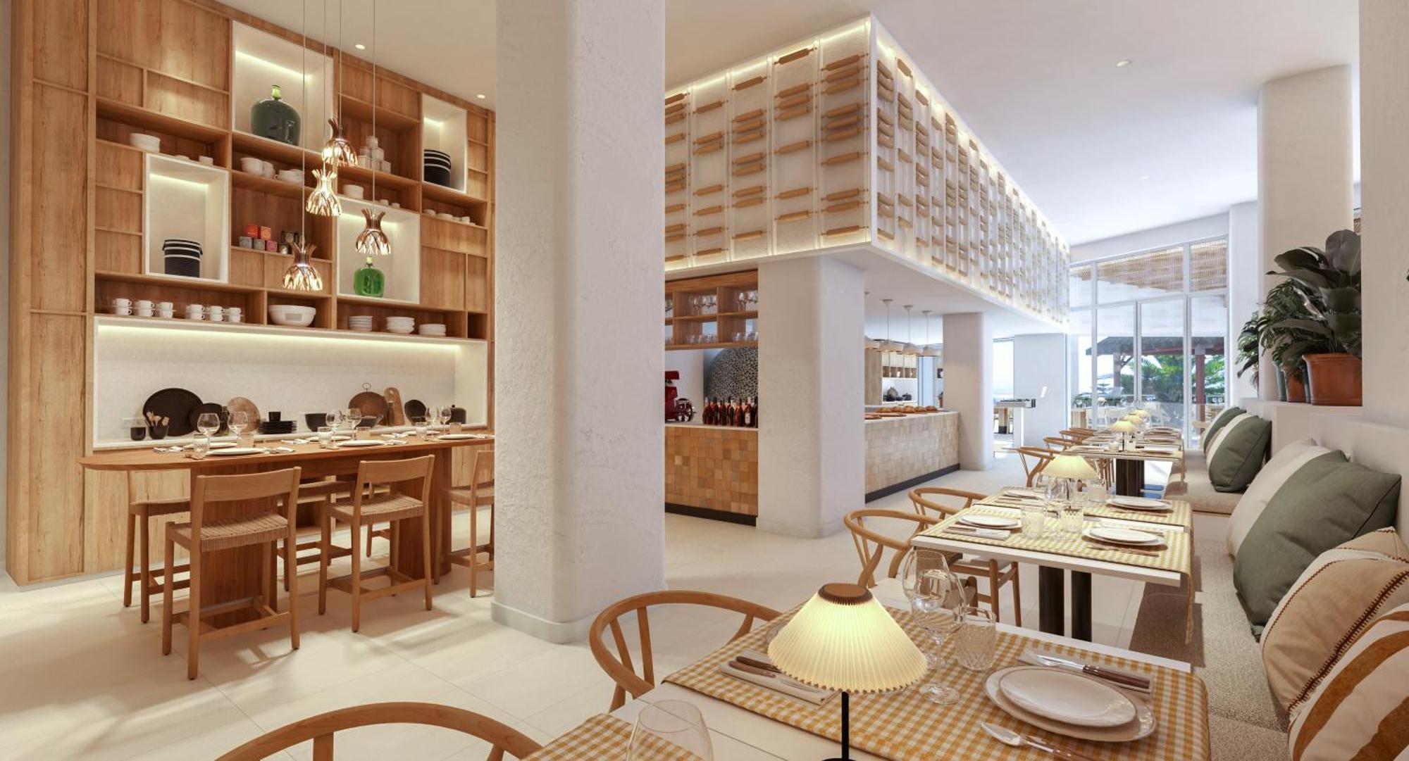 فندق ميليا فويرتي فنتورا كوستا كالما المظهر الخارجي الصورة Interior of the restaurant