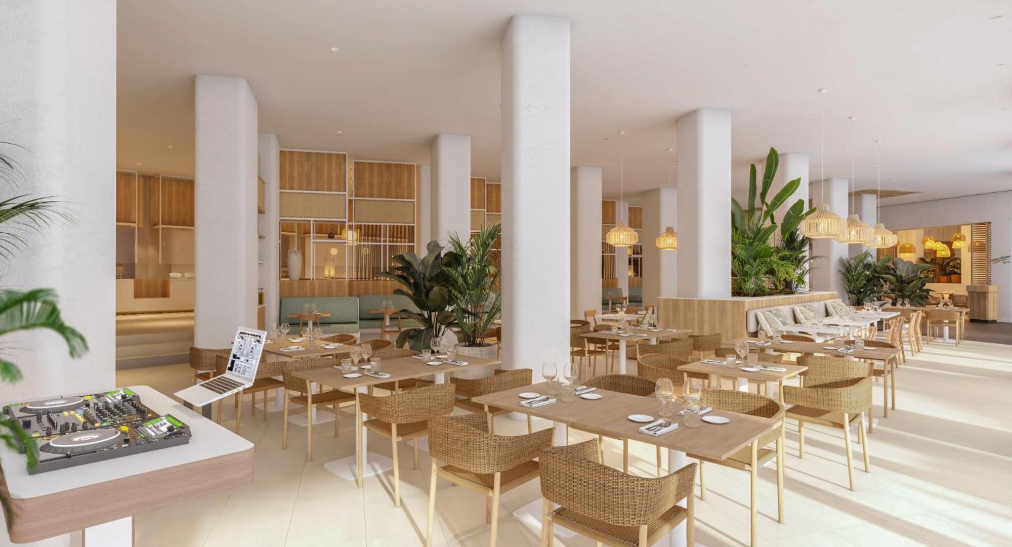 فندق ميليا فويرتي فنتورا كوستا كالما المظهر الخارجي الصورة The restaurant