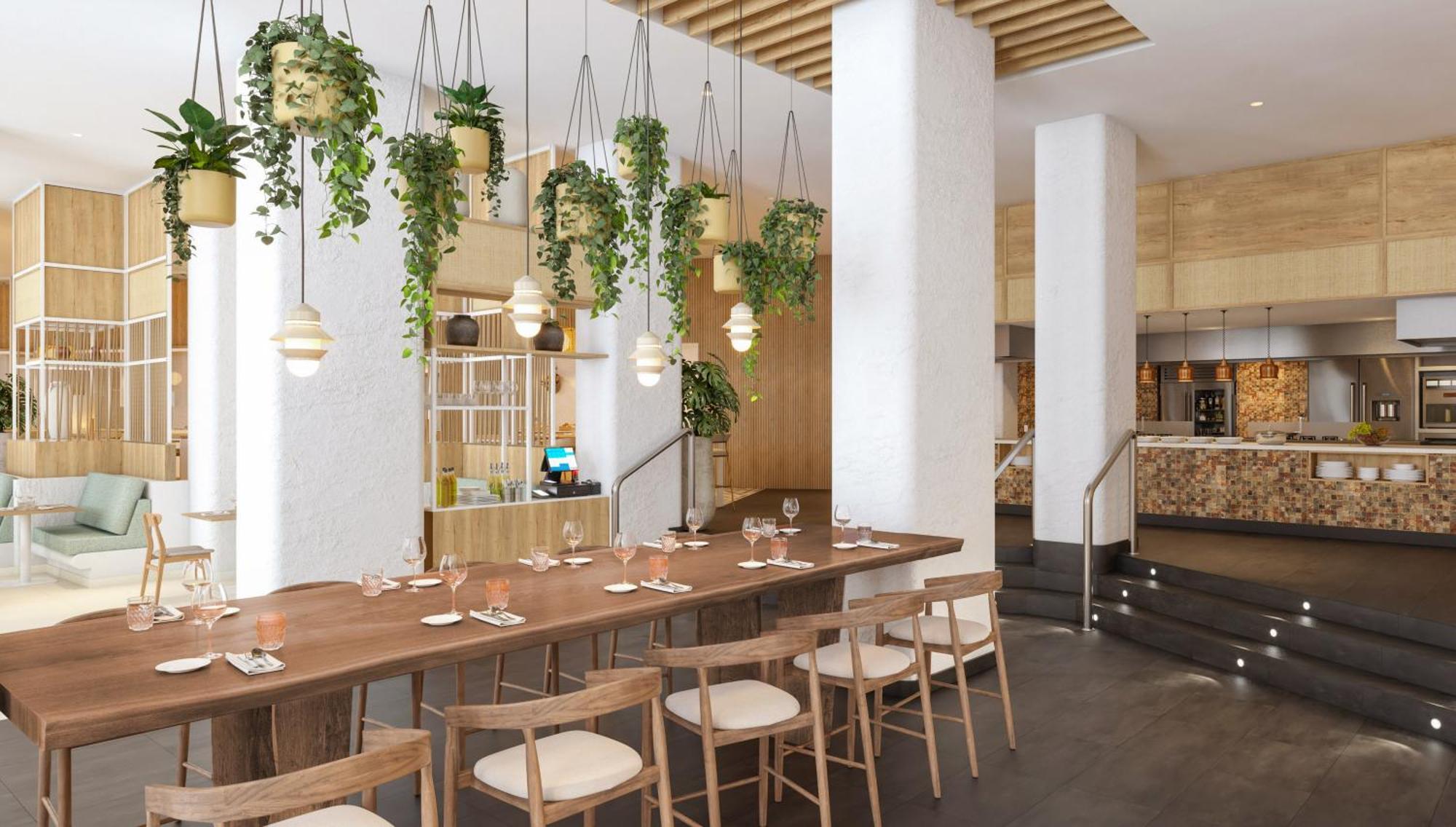 فندق ميليا فويرتي فنتورا كوستا كالما المظهر الخارجي الصورة Restaurant interior